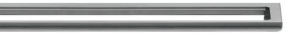 Unidrain Classicline ramme 700 mm, H 12 mm. Rustfrit stål/Børstet