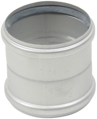 Blücher EuroPipe dobbeltmuffe 110 mm, syrefast stål