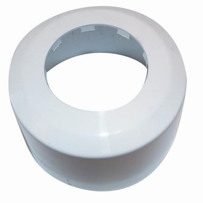 Karfa afslutningsroset 82mm til faldstamme, gulv.