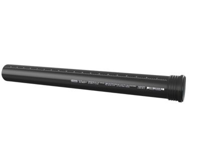 Wavin SiTech+ rør 50x2000mm med muffe. Støjdæmpende