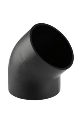 GEBERIT PE-HD afløbsbøjning 45° 56mm