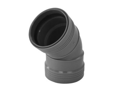 Wavin Wafix PLUS PP bøjning 110 mm. 45 gr.
