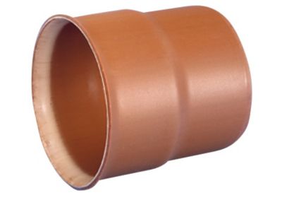 Wavin overgang 315-315mm til glat muffe, Rib