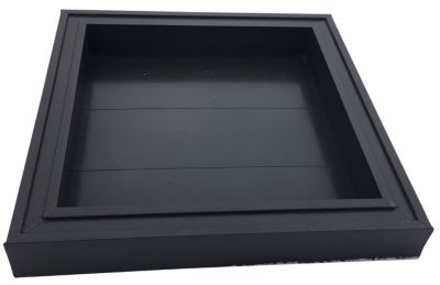 Uni-Seals bund for kabelbrønd 900x900x150mm. Af polyethylen