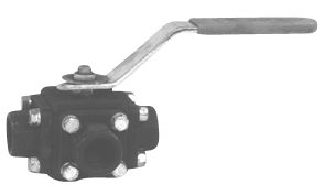 3-Vejs kugleventiler type 286 BSP