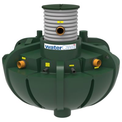 Watercare Husanlæg. 2500 liter