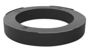 Topring 600 x 50mm. Genbrugsplast