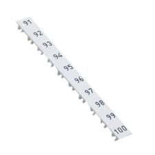 Marking Strip For Din Rail Terminal Bloc 669242