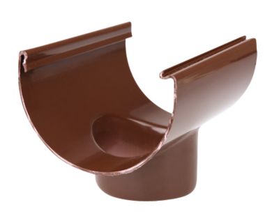 Plastmo tudstykke, nr. 11, 75 mm, brun