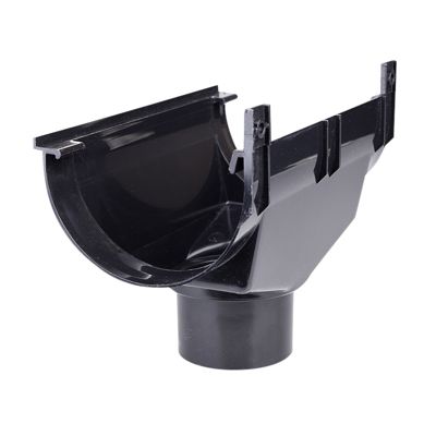 Plastmo ekspansionstudstykke, nr. 11, 75 mm. Sort