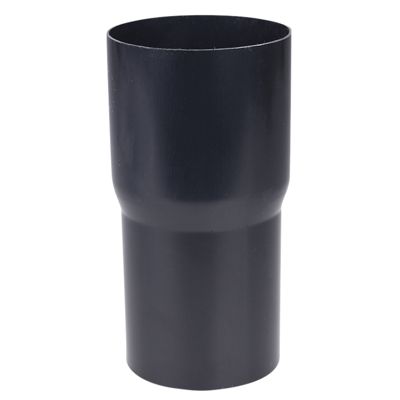 Plastmo rørmuffe, 90 mm. Sort