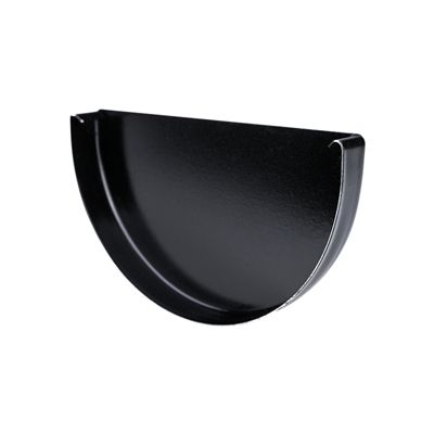 Plastmo stål endebund nr. 12. Sort