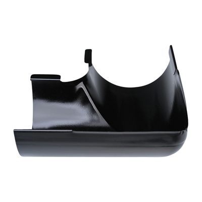 Plastmo stål ind. gering nr. 11. 90 grader. Sort