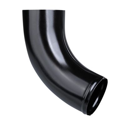 Plastmo stål udkaster 75 mm. Sort