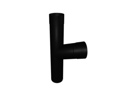 PREFA Grenrør 80/80 mm. 72gr. Sort