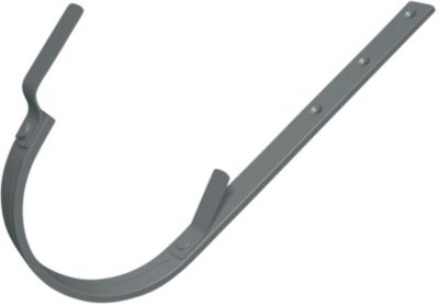 PREFA Rendejern kort 333/28 mm. Til 1/2-rund. Blank