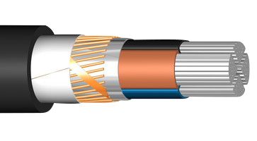 Installationskabel 3X150+41 Axqj Dca Sort