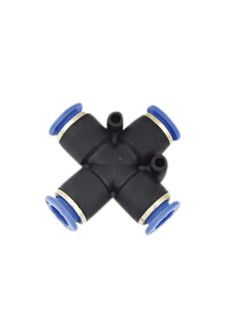 NBE Push-in kryds 12mm Til trykluftsystem