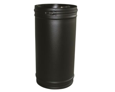 Metalbestos Multi50 150 mm skorsten længde 500 mm, sort