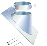 MB uØ 230mm inddækning 33-45°