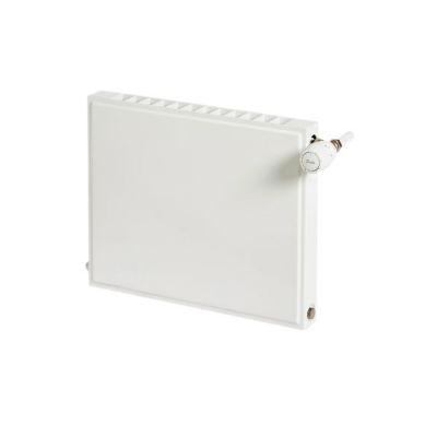 Hudevad plan radiator 33 - 620 x 910 mm. RAL 9016. Hvid