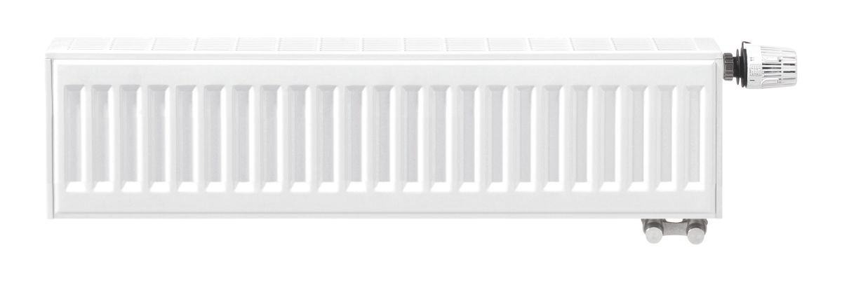 Altech C6 radiator 22 - 200 x 1000 mm. RAL 9016. Hvid - Brødrene Dahl