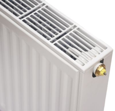Altech C6 ventil radiator 22 - 600 x 1400 mm. RAL 9016. Hvid. Leveres uden monteret ventilindsats