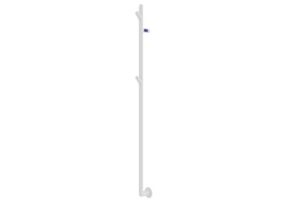 TVS håndklæderadiator PLUS 1F el, med timer 1500 X 40mm. Hvid