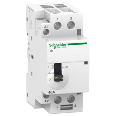 Kontaktor iCT 40A 2NO 24VAC on/off