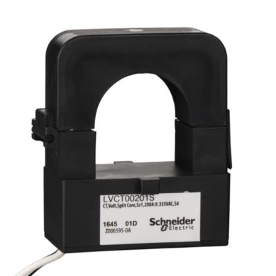 LVCT splitcore strømtransformer 200A - 0.333 VAC udgang - 32 mm x