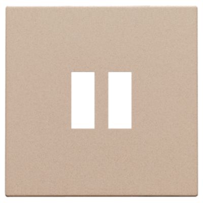 Niko Afdækning til 2 x USB-A-oplader, champagne coated