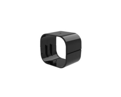 Altech T72 samlekappe 72x64 mm, sort RAL 9005