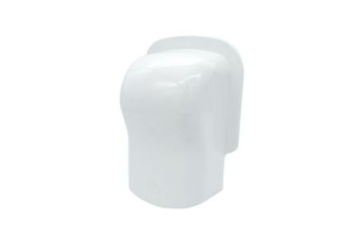 Altech T75 vægflange 78x58 mm, hvid RAL 9010