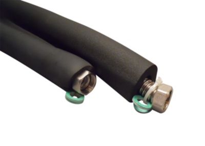 Neoperl bælgslange 3/4" x 800 mm muffe/muffe med isolering