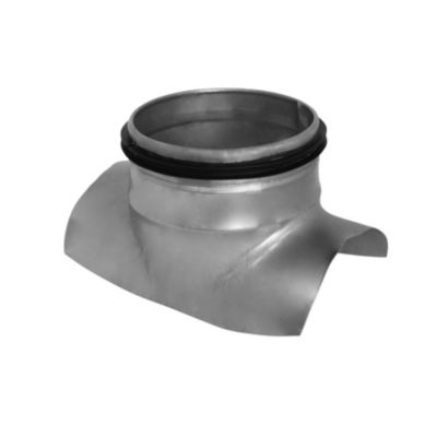 Altech påstik centrisk Ø315-Ø315 galvaniseret