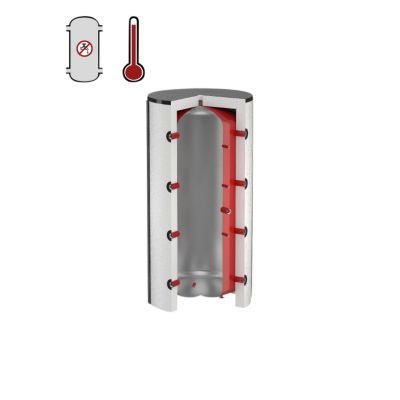 Flamco PS bufferbeholder 2000 ltr. til centralvarme ekskl. Isolering