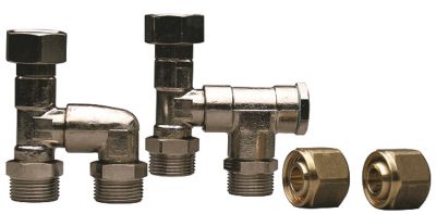 Uponor push tee-stykke 20 mm-3/4''
