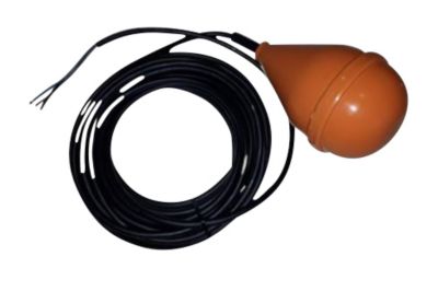 Grundfos Niveauafbryder for sort spildevand. dråbeformet. 30m kabel