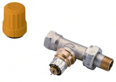 Danfoss RA-UR returventil 3/8" ligeløbende,013G3298