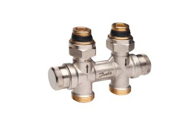Danfoss RLV-KDV returkobling, H-stykke 1/2" lige