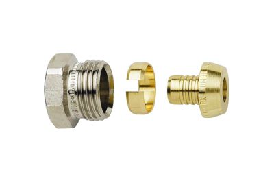 TA Kombi kobling 1/2" x 15 mm til PEX-rør
