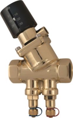 Frese PV Compact SP Differenstryksregulator DN25L M/M - Trykområde 20-80kPa PT/Drain
