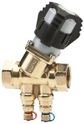 Frese SIGMA Compact Strengreguleringsventil DN32 muffe-muffe med pt plugs - flow omr 200-5000 l/h
