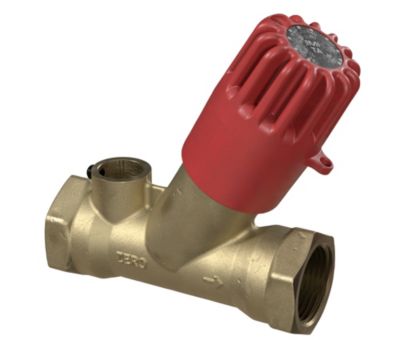 IMI Therm ZERO cirkulationsventil uden termometer 3/4" DN20. Muffe-muffe. Blyfri messing