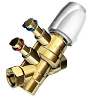 Broen Ballorex Dynamic Indreg. ventil DN15 1/2", 90-450 l/h. Kvs 0,78. Standard flow,  muffe-muffe