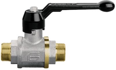 Total Kuglehane 1/2" nippel/nippel