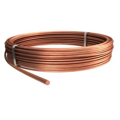 OBO rundleder 10 mm Kobber, 50 m