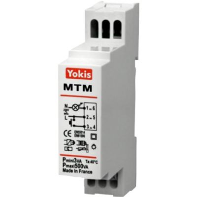 Yokis DIN-skinne Trappeautomat 500