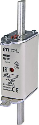 Patronsikring Nh1 Din1 160A