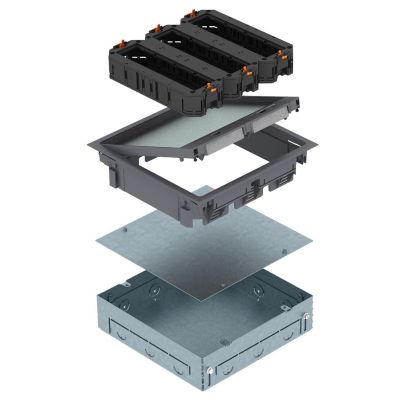 OBO SFB GES9 7011 MT Gulvboks med komponentindsats